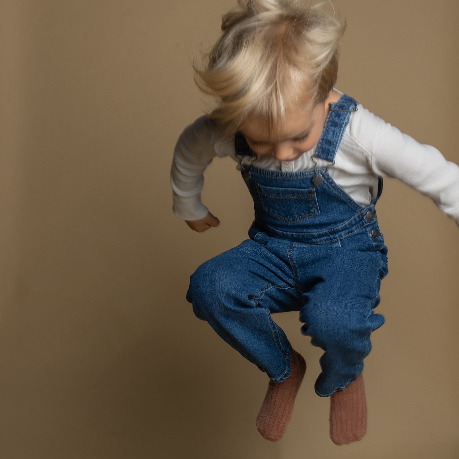 Denim overalls