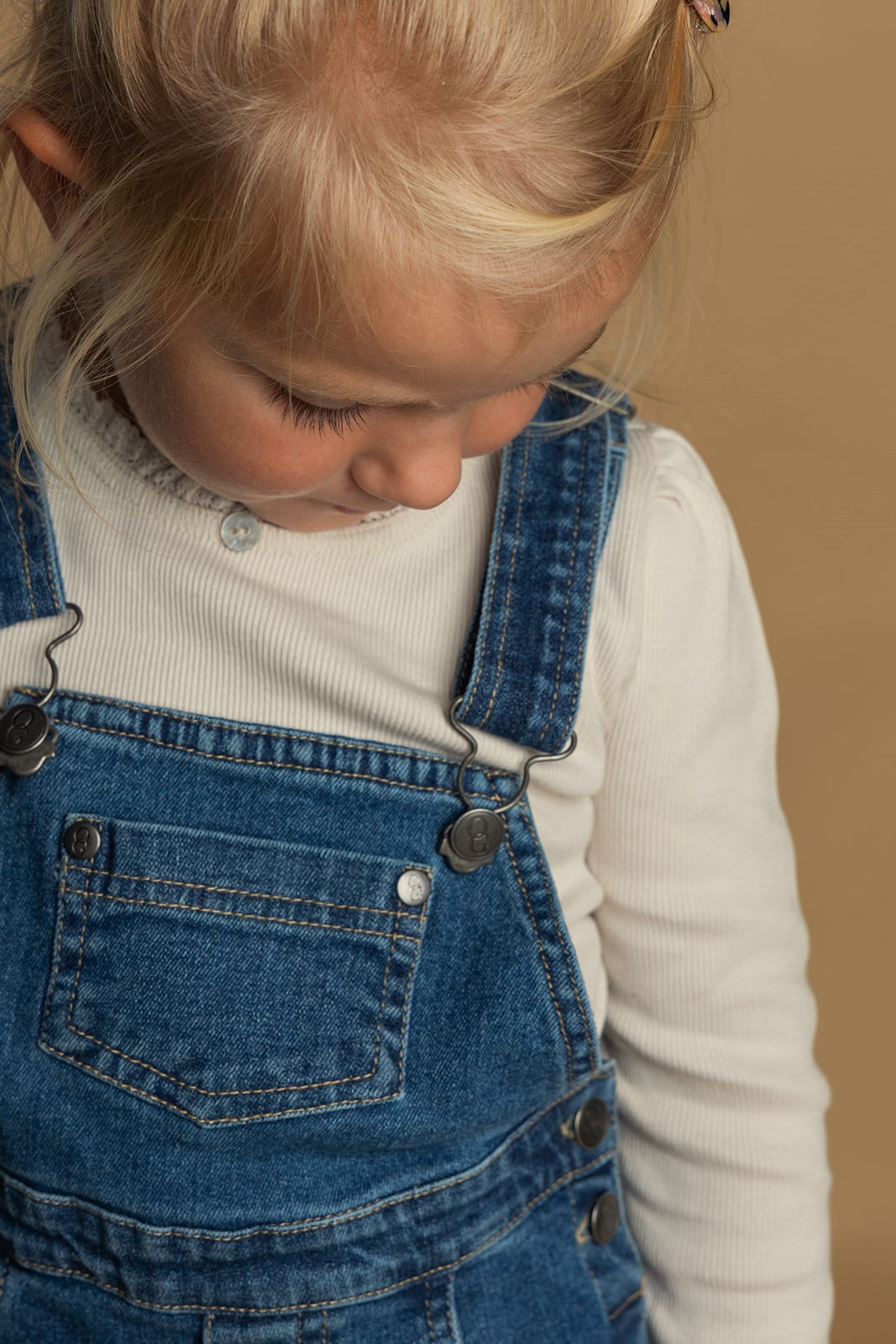 Denim overalls