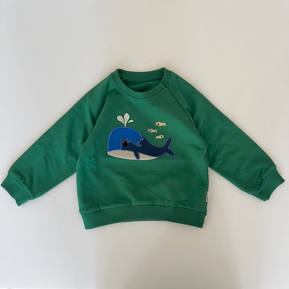 Woody Wal-Sweatshirt – Blau und Grün