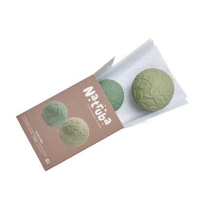 Sinnesball-Set mit 2 Bällen, grün 